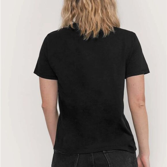 🔥Easy standard Relaxed Crew Neck T-Shirt women’s sz Small New - Picture 2 of 3